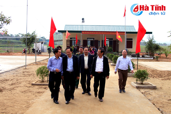 Thẩm định mức độ đạt chuẩn nông thôn mới tại Hương Sơn