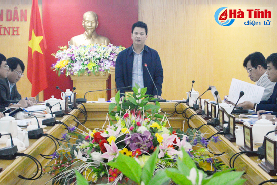 Chủ tịch UBND tỉnh Đặng Quốc Khánh: BQL KKT tỉnh cần đánh giá, rà soát lại tổng thể và khắc phục những khó khăn, bất cập, nhất là tại KKT Vũng Áng