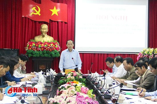 Bí thư Thành uỷ Nguyễn Hồng Lĩnh chủ trì hội nghị