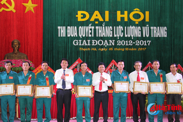 Vinh danh 22 điển hình phong trào thi đua quyết thắng huyện Thạch Hà