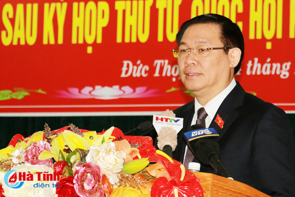 Phó Thủ tướng Vương Đình Huệ: Xây dựng NTM cần sự chung tay của doanh nghiệp, người dân
