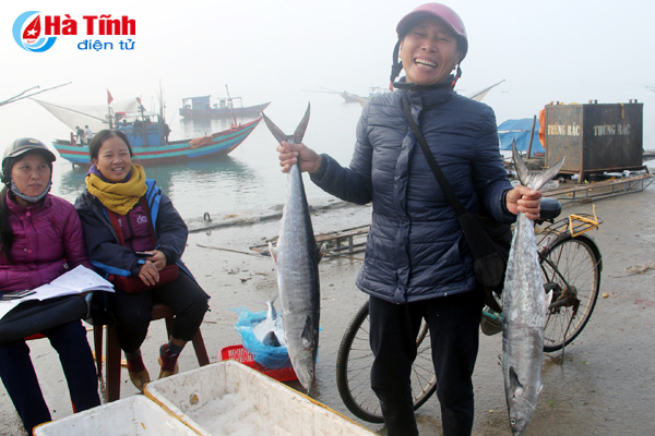 Video: Ngư dân Hà Tĩnh trúng đậm hải sản dịp sát Tết