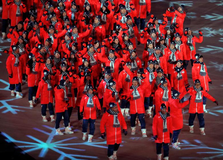 nhung hinh anh an tuong tai le be mac olympic pyeongchang 2018