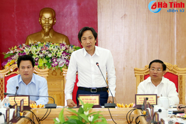 Bộ Nội vụ và các bộ ngành đồng tình cao với chủ trương thành lập thị trấn Đồng Lộc