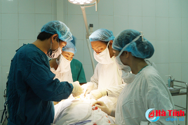 BVĐK Thạch Hà phẫu thuật tuyến giáp thành công cho 30 bệnh nhân