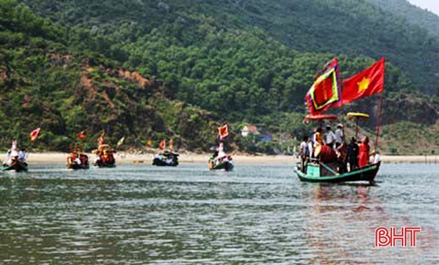 Lễ rước bằng di sản Lễ hội đền Chiêu Trưng sẽ diễn ra dọc sông Cày