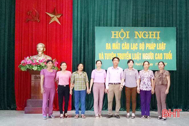 Vai trò của câu lạc bộ pháp luật trong cộng đồng dân cư ở Thạch Hà
