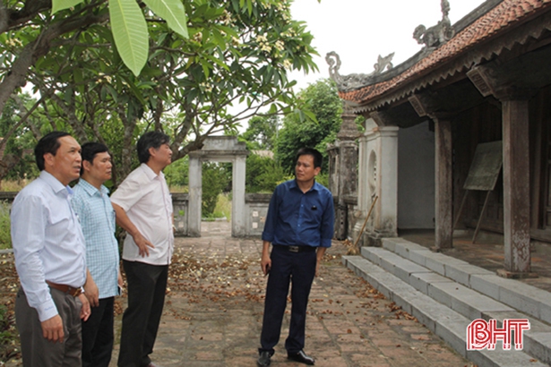 Kháo sát, đánh giá thực trạng di tích lịch sử tại Nghi Xuân, Can Lộc