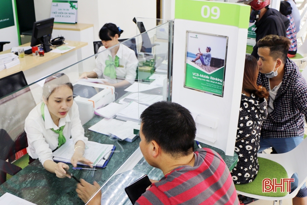 Hệ thống ngân hàng Hà Tĩnh huy động 44.742 tỷ đồng, dư nợ 39.824 tỷ đồng