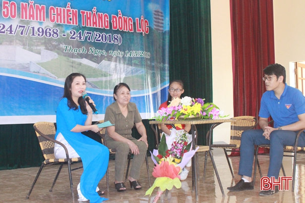 Tuổi trẻ Hà Tĩnh: Sôi nổi diễn đàn kỷ niệm 50 năm Chiến thắng Đồng Lộc