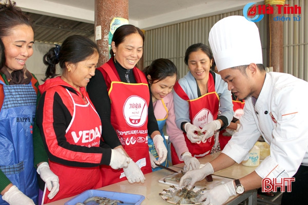 548 lao động Lộc Hà ảnh hưởng sự cố môi trường được đào tạo nghề