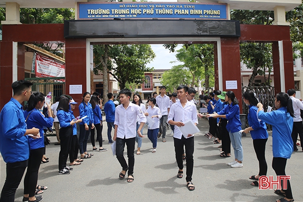 Khép lại kỳ thi THPT quốc gia ở Hà Tĩnh: Những dư âm tốt đẹp!