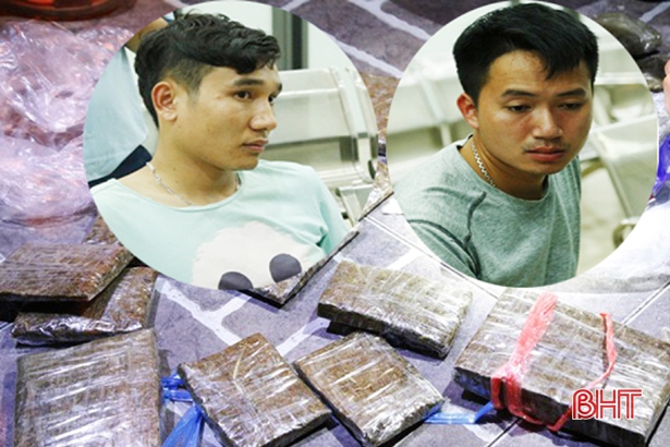 Tóm gọn 2 đối tượng người Lào vận chuyển lượng lớn ma túy vào Hà Tĩnh