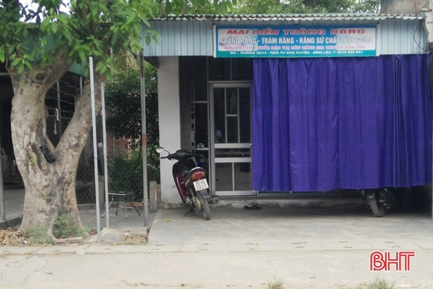 Đình chỉ 10 cơ sở hành nghề y, dược ngoài công lập ở Lộc Hà