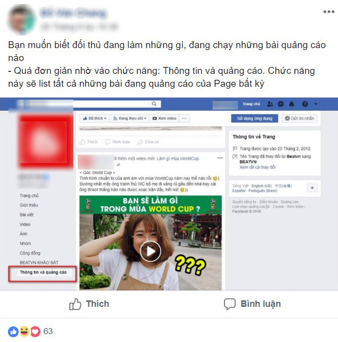 Cộng đồng marketing Việt Nam náo loạn vì tính năng mới của Facebook