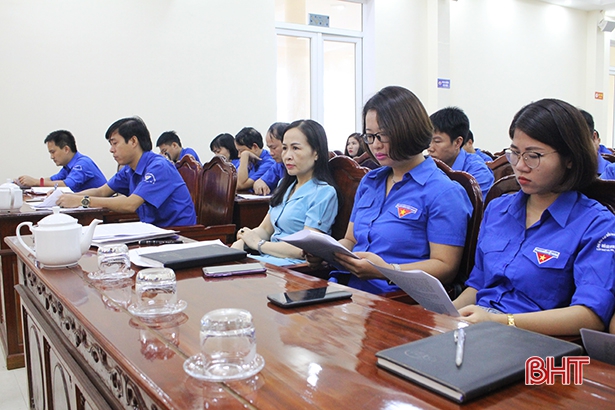 750 lượt ĐVTN khối cơ quan Hà Tĩnh giúp các xã đăng ký đạt chuẩn NTM
