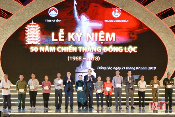 Hà Tĩnh long trọng kỷ niệm 50 năm Chiến thắng Đồng Lộc