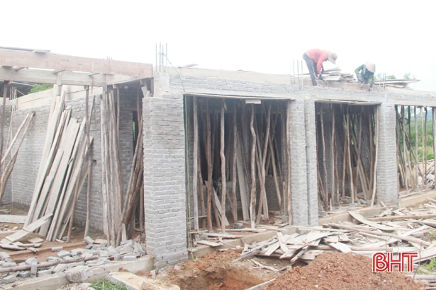 Gần 130 tỷ đồng xây dựng các công trình trường học ở Hương Khê
