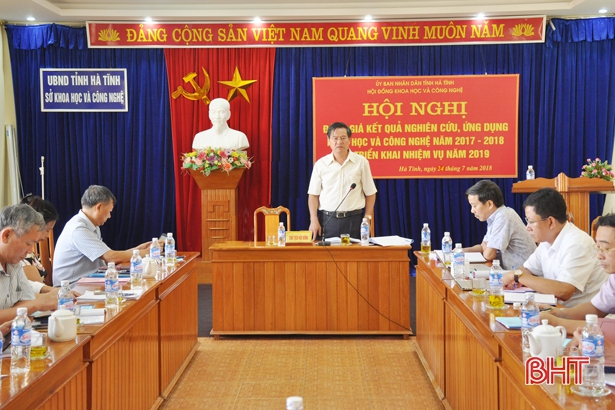 Nghiên cứu, ứng dụng KH&CN tại Hà Tĩnh chưa mang tầm chiến lược