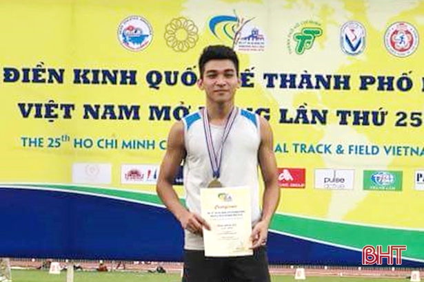 Hà Tĩnh giành HCV Giải điền kinh quốc tế TP Hồ Chí Minh - Việt Nam mở rộng