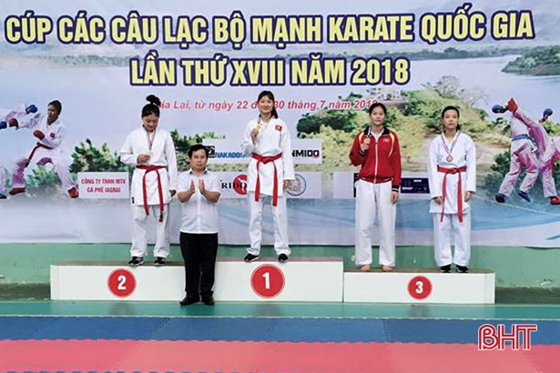 Hà Tĩnh giành 20 huy chương tại các giải thể thao quốc gia