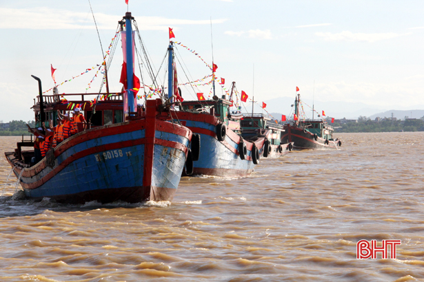 Huyện Nghi Xuân tham gia diễn tập bảo vệ chủ quyền trên biển