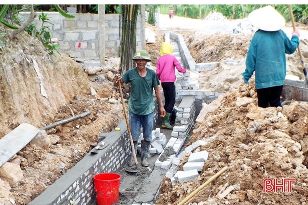 Xây dựng nông thôn mới ở Sơn Hàm: Khi mỗi người dân là một thợ xây lành nghề