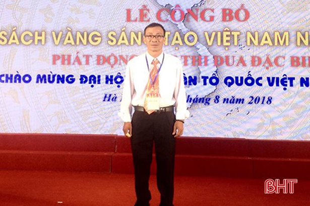 “Máy bắn bóng chuyền” của nhóm giáo viên Hà Tĩnh được ghi danh “Sách vàng sáng tạo Việt Nam”