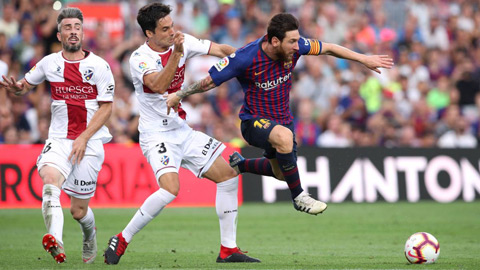 Messi thăng hoa, Barca “nghiền nát” tân binh Huesca 8 - 2