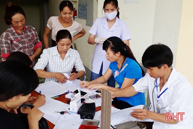 Đi trước một bước, 100% người dân Vũ Quang được tạo lập hồ sơ sức khỏe