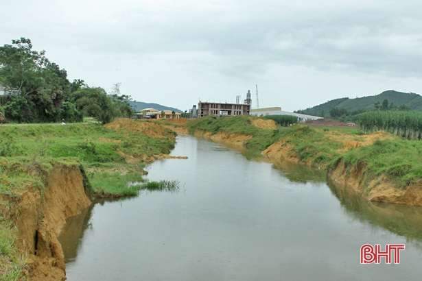Hà Tĩnh chi 42 tỷ đồng nắn dòng Hói Trươi, chống ngập lụt ở Vũ Quang