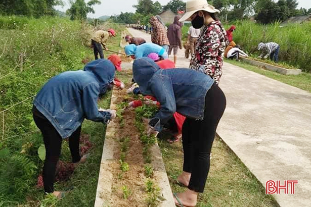 Tuổi trẻ Hương Sơn đi đầu xây dựng vườn ươm cây giống