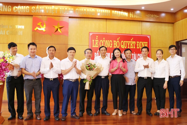 Nguyên Chủ tịch UBND TP Hà Tĩnh giữ chức Giám đốc Sở Tài chính