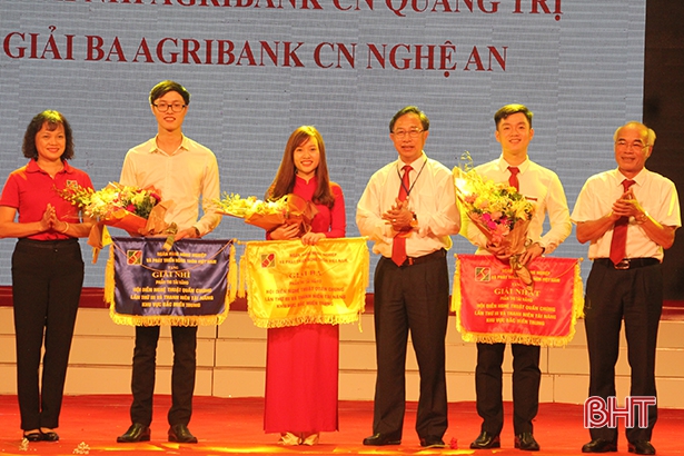Agribank Hà Tĩnh giành giải nhất “Thanh niên tài năng” khu vực Bắc miền Trung