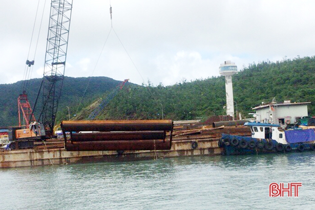 Cuối năm 2019, phấn đấu đưa cầu cảng số 3 Vũng Áng hoạt động