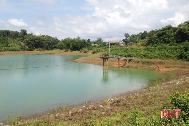 Mực nước hồ chứa tại Hà Tĩnh đạt thấp, đe dọa sản xuất năm 2019