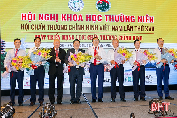 Hội nghị khoa học thường niên Hội Chấn thương chỉnh hình Việt Nam diễn ra tại Hà Tĩnh
