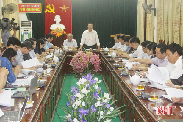 Vốn thực hiện chương trình NTM ở Vũ Quang đạt gần 2.500 tỷ đồng