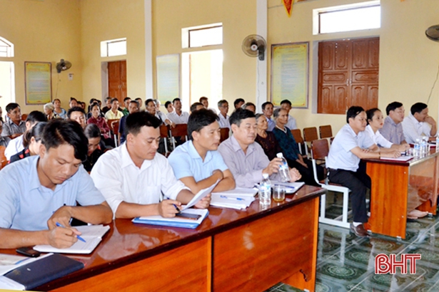 Hơn 100 cuộc đối thoại ở Thạch Hà, người đứng đầu lắng nghe 1.700 ý kiến nhân dân