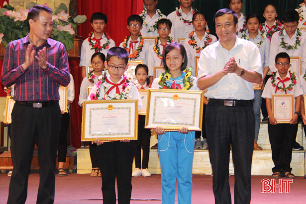 Hà Tĩnh đạt 4 giải tại Cuộc thi sáng tạo thanh thiếu niên nhi đồng toàn quốc