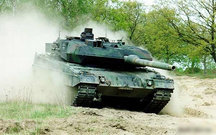 Xe tăng chủ lực Leopard 2A6 của Đức uy lực hàng đầu thế giới