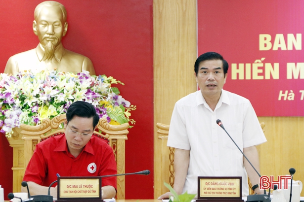 Hà Tĩnh phấn đấu vận động hiến 6.100 đơn vị máu trong năm 2019