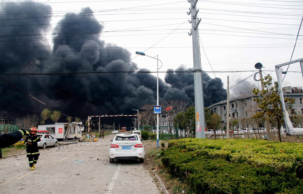 Ít nhất 44 người thiệt mạng trong vụ nổ nhà máy hóa chất ở Trung Quốc