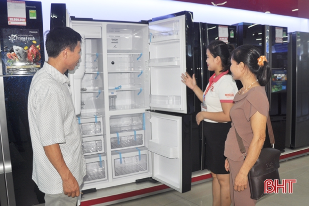 Sản phẩm điện lạnh ở Hà Tĩnh bắt đầu “cháy hàng”