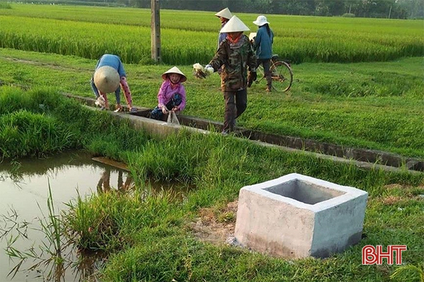 Nông dân Hương Sơn mở chiến dịch làm sạch đồng ruộng