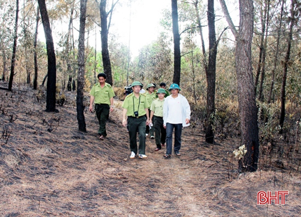 Hà Tĩnh xây dựng kế hoạch phòng chống cháy rừng với 500 người