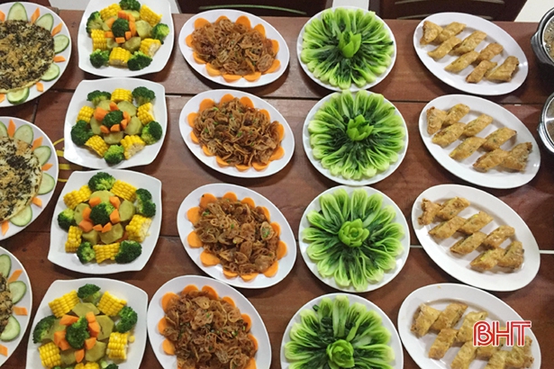 Sôi động thị trường thực phẩm chay mùa lễ Vu lan tại Hà Tĩnh