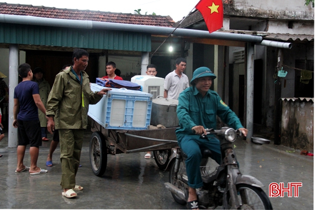 “Tâm bão số 4” Hà Tĩnh hoàn thành sơ tán dân trong đêm