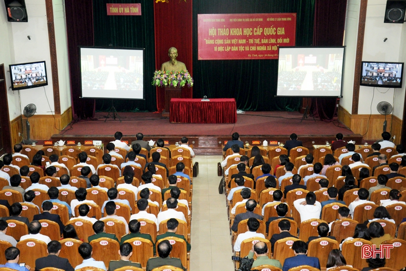 “Đảng Cộng sản Việt Nam - Trí tuệ, bản lĩnh, đổi mới vì độc lập dân tộc và chủ nghĩa xã hội”