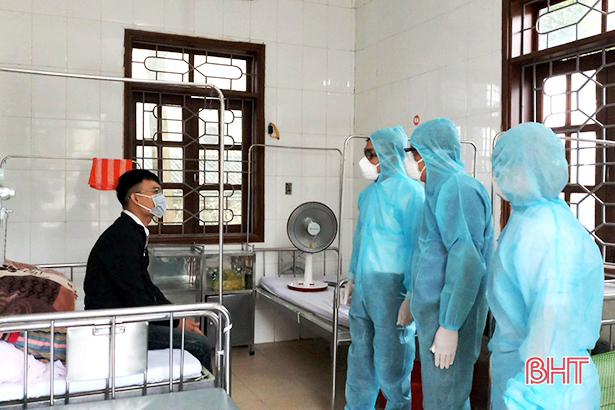 Bệnh nhân ở Hương Sơn trở về từ Vĩnh Phúc âm tính với Covid-19